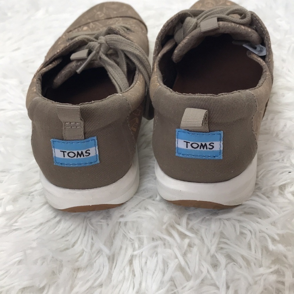 Toms Golden Feather Sneakers - Picture 7 of 9